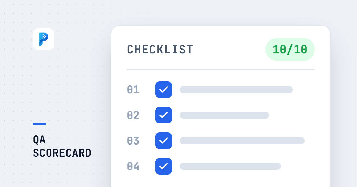 How to Design a Call QA Scorecard AI Can Score Consistently (2026 Template)