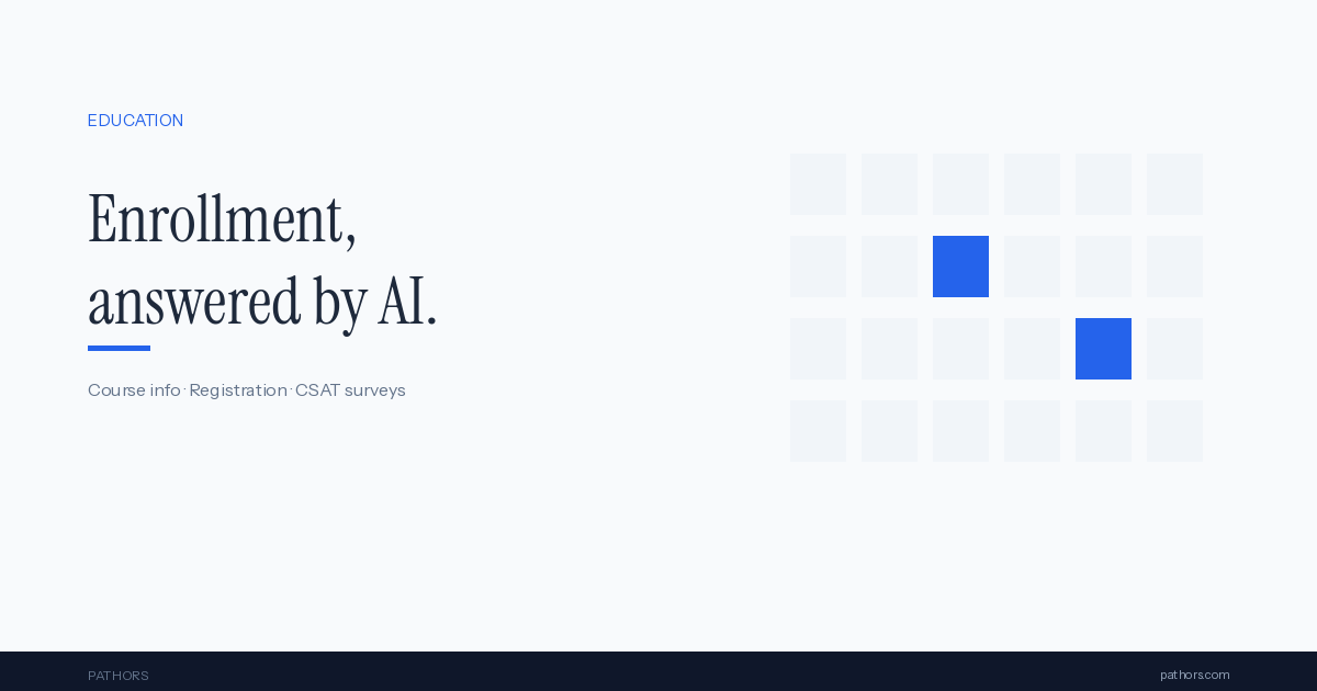 Education AI Customer Service: Voice Automation for Enrollment Inquiries and Course Queries